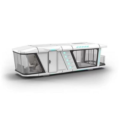 Rock Wool Sandwich Panel Muur Luxe Capsule Huis voor Prefab Huis Ruimte Capsule Bed