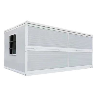 Gemakkelijk 5950 mm Opvouwbare container Huizen Prefabricated House Office Flat Pack House