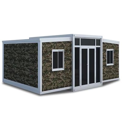 Levensstandaard Luxe uitbreidbare containerhuizen met twee vleugels
