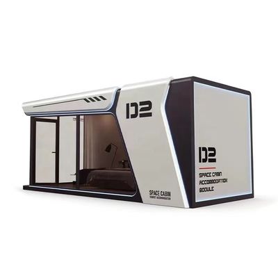 Verkoop Luxe Beach Villa met Smart Windproof Mobile Prefab Space Capsule House