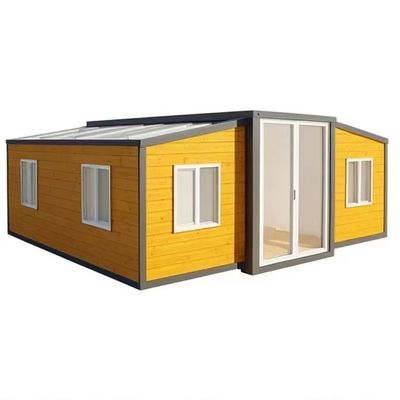 20ft geprefabriceerd vouwbaar draagbaar containerhuis voor kantoren en huizen Luxe stijl