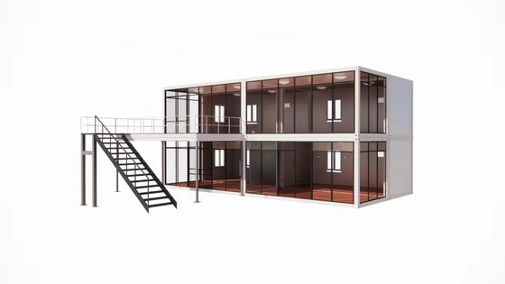 DIY Beach Draagbare huisje Refabricated Modular Micro Prefab Container House 5950 mm