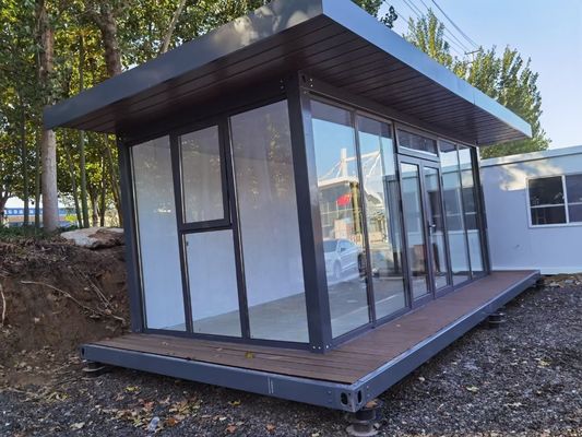 DIY Beach Draagbare huisje Refabricated Modular Micro Prefab Container House 5950 mm