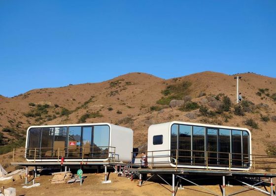 Revolutioneer uw reisservaring met Economisch Prefab Capsule Hotel Container House