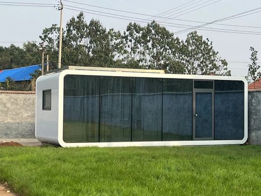 Revolutioneer uw reisservaring met Economisch Prefab Capsule Hotel Container House