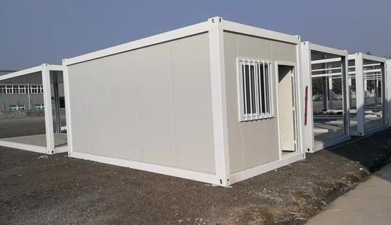 Luxe prefab villa container huis met aluminium ramen en modern design