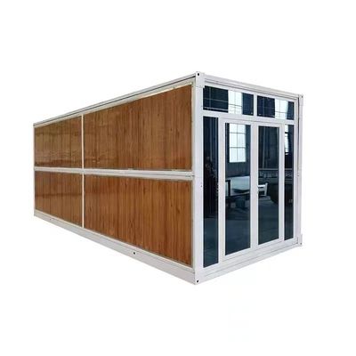 Aluminium raam prefab huis modulair opvouwbaar container huis voor technische ondersteuning online