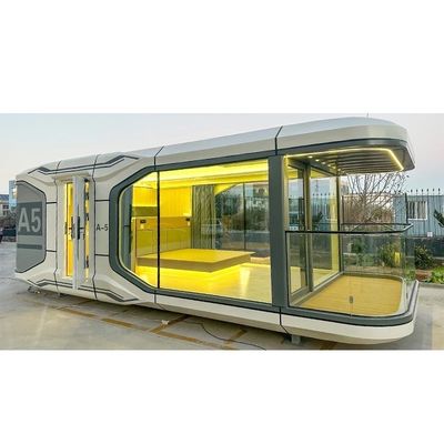 Hotel Accommodatie 38 M2 Model E7 Zonnecapsule Huis Met Luxe Apple Cabin Design