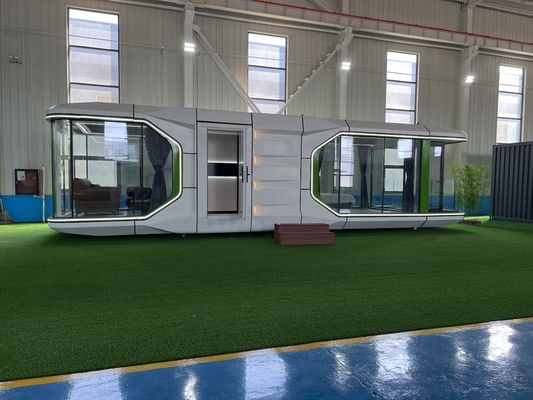 Hotel Accommodatie 38 M2 Model E7 Zonnecapsule Huis Met Luxe Apple Cabin Design