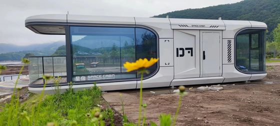 Hotel Accommodatie 38 M2 Model E7 Zonnecapsule Huis Met Luxe Apple Cabin Design