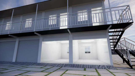 Opvouwbaar containerhuis voor winkel Hotel Engineering Hospital Boerderijontwerpstijl