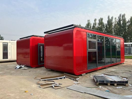 Ontwerp Containerhuis Tweede verdieping Appelkast voor containervormige prefab huizen
