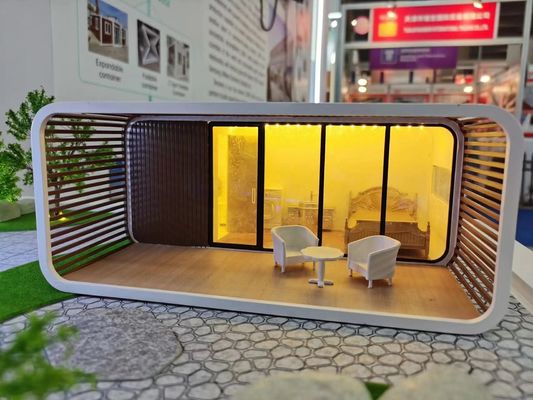End Mobile Apple Pod Cabin voor Luxe Hotel Accommodaties Hangfa Apple Warehouse