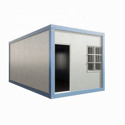 Windbestendig snel assemblage licht staal frame draagbaar vrijstaand prefab container huis