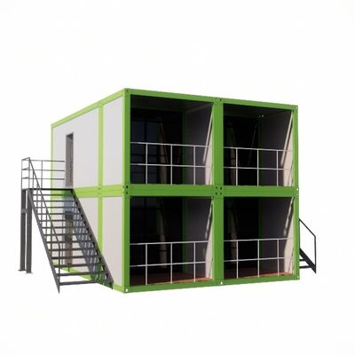 Windbestendig snel assemblage licht staal frame draagbaar vrijstaand prefab container huis