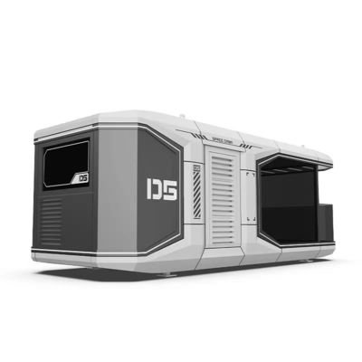 Ervaar de vrijheid van buitenreizen met ons draagbare ruimteschip Space Capsule Hotel