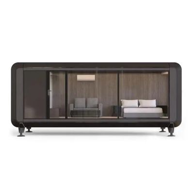 Compositief houten vloer modulair prefab kleine huizen Container kantoor voor draagbare kantoorbehoeften