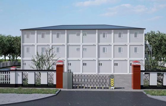Sandwichpaneel Muur Z-type Flat Pack Folding Container House Prefabricated Farmhouse