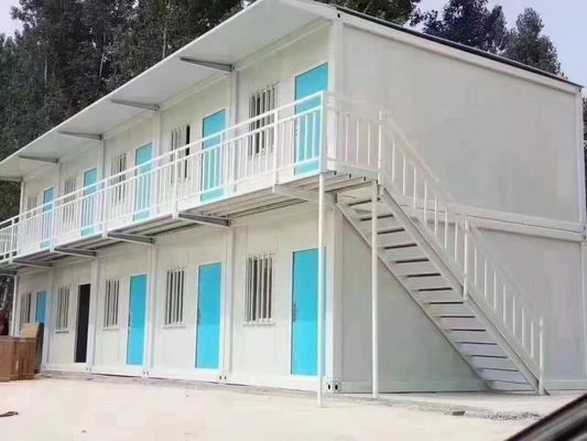 Draagbare prefab vouwcontainerhuizen De perfecte combinatie van stijl en functie
