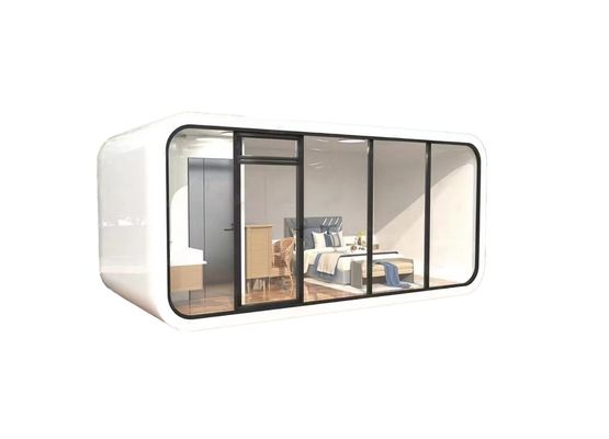 Buiten Moderne Prefab Huis Mobiele Werkhuis Kantoor Pod Apple Cabin met Design