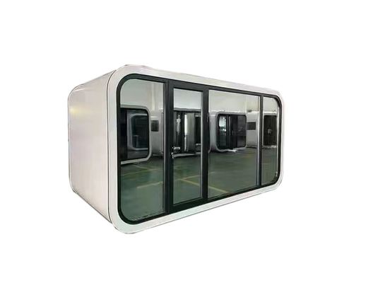 Buiten Moderne Prefab Huis Mobiele Werkhuis Kantoor Pod Apple Cabin met Design
