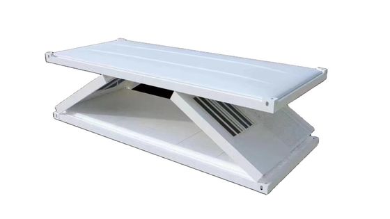 Mobiele modulaire opvouwbare woning met windbestendige voordelen en een vloer van vezelcement