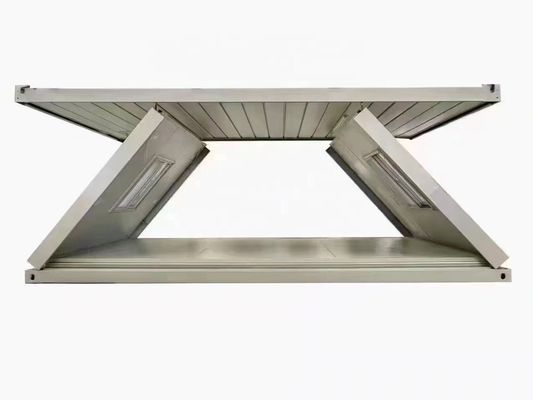 Modulair verplaatsbaar vouwcontainerhuis met online technische ondersteuning en verplaatsbaar