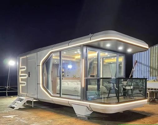 Verbeter de leefruimte Luxe Modern Prefab Huis Met MGO plankvloer