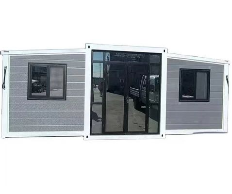 20 ft 40 ft 3 slaapkamers Luxe opvouwbare uitbreidbare container Huis voor materialen