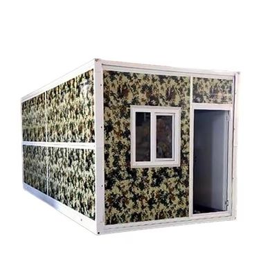 Contemporary Design Flat Pack Folding Container Prefab Huis voor bouwplaats