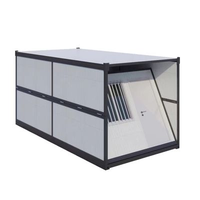 Vinnige installatie Flat Pack Folding Containers Prefab Huizen met Sandwich Panel Wand