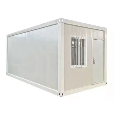 Prefab huiscontainer met snelle montage en Q235/Q345 licht staal frame structuur