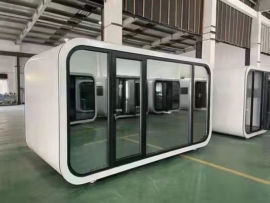 Woonkamer Tuin Moderne ontwerp Modulair geprefabriceerd huis voor uw Apple Cottage