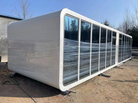 Woonkamer Tuin Moderne ontwerp Modulair geprefabriceerd huis voor uw Apple Cottage