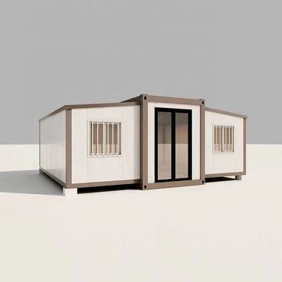 20ft Double-Wing Container House met EPS Sandwich Panel dak en MGO plankvloer