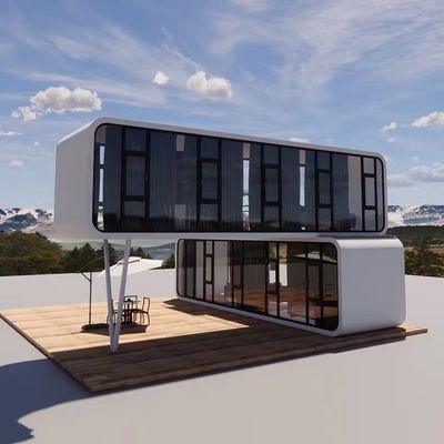 Modulaire prefab huis voorraad mobiele Apple hut met eenvoudige installatie