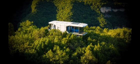 Krijg online technische ondersteuning voor Space Capsule House Luxe Modern Prefabricated House