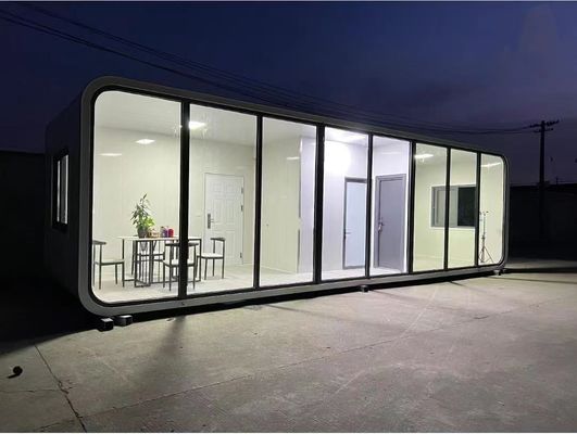 Modulaire prefab kleine huizen Container kantoor Draagbare Apple Home Pod Verplaatsbare Apple Cabin