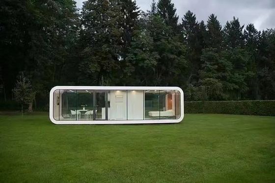 Modulaire prefab kleine huizen Container kantoor Draagbare Apple Home Pod Verplaatsbare Apple Cabin