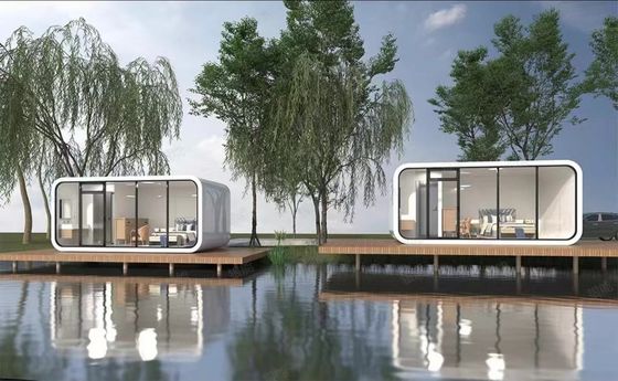 Verbeter uw camping met Capsule House Luxe Moderne Prefab Huizen De perfecte keuze