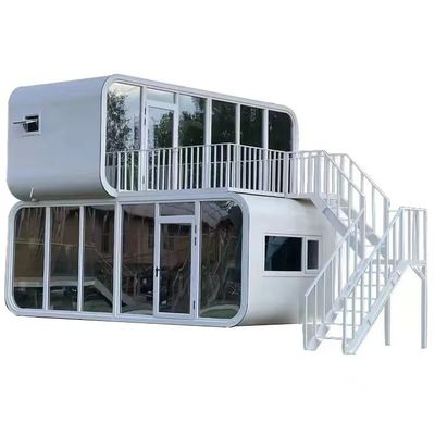 Apple Cabin Restaurant Prefab huis met snijplank muur en weerbestendige materiaal