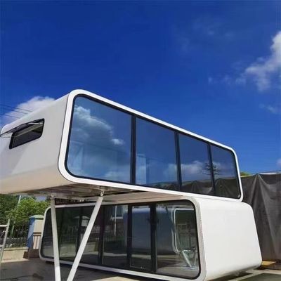 Apple Cabin Restaurant Prefab huis met snijplank muur en weerbestendige materiaal