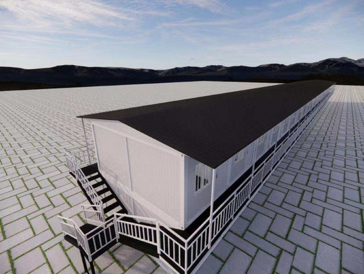Snel samenstellen Container Room Prefab Modulair Huis met Windproof Voordeel