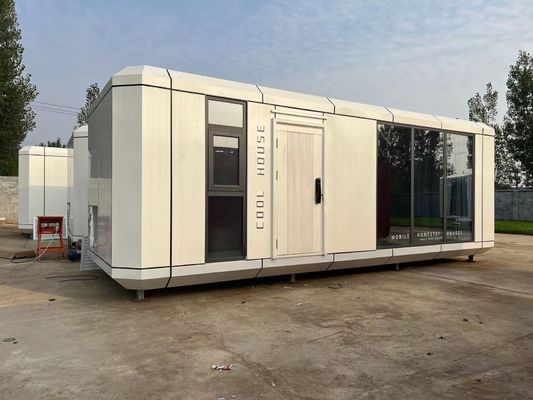 Wand van Rock Wool Sandwich Panel Buitenglas Helder huisje voor romantische vakantie