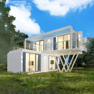 Apple Cabin Restaurant Prefab huis met snijplank muur en weerbestendige materiaal