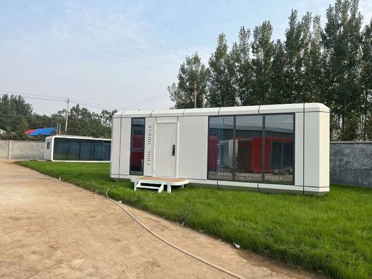 Wand van Rock Wool Sandwich Panel Buitenglas Helder huisje voor romantische vakantie