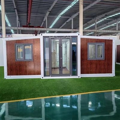 Opvouwbare containerhuizen van modern ontwerp en voorgefabriceerd voor tijdelijke