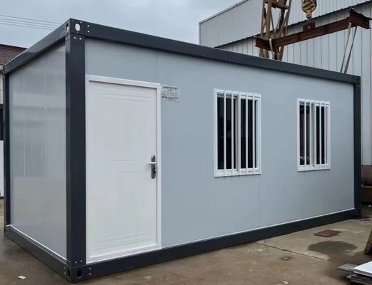 Voorgefabriceerde containerhuizen makkelijk te monteren micro-huizen met sandwich paneel muur