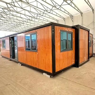 Opvouwbare containerhuizen van modern ontwerp en voorgefabriceerd voor tijdelijke