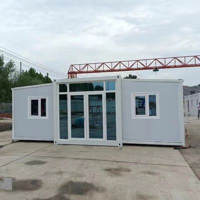 Uitbreiding huis met 20ft Double-Wing Container Room MGO Board Floor Luxe stijl